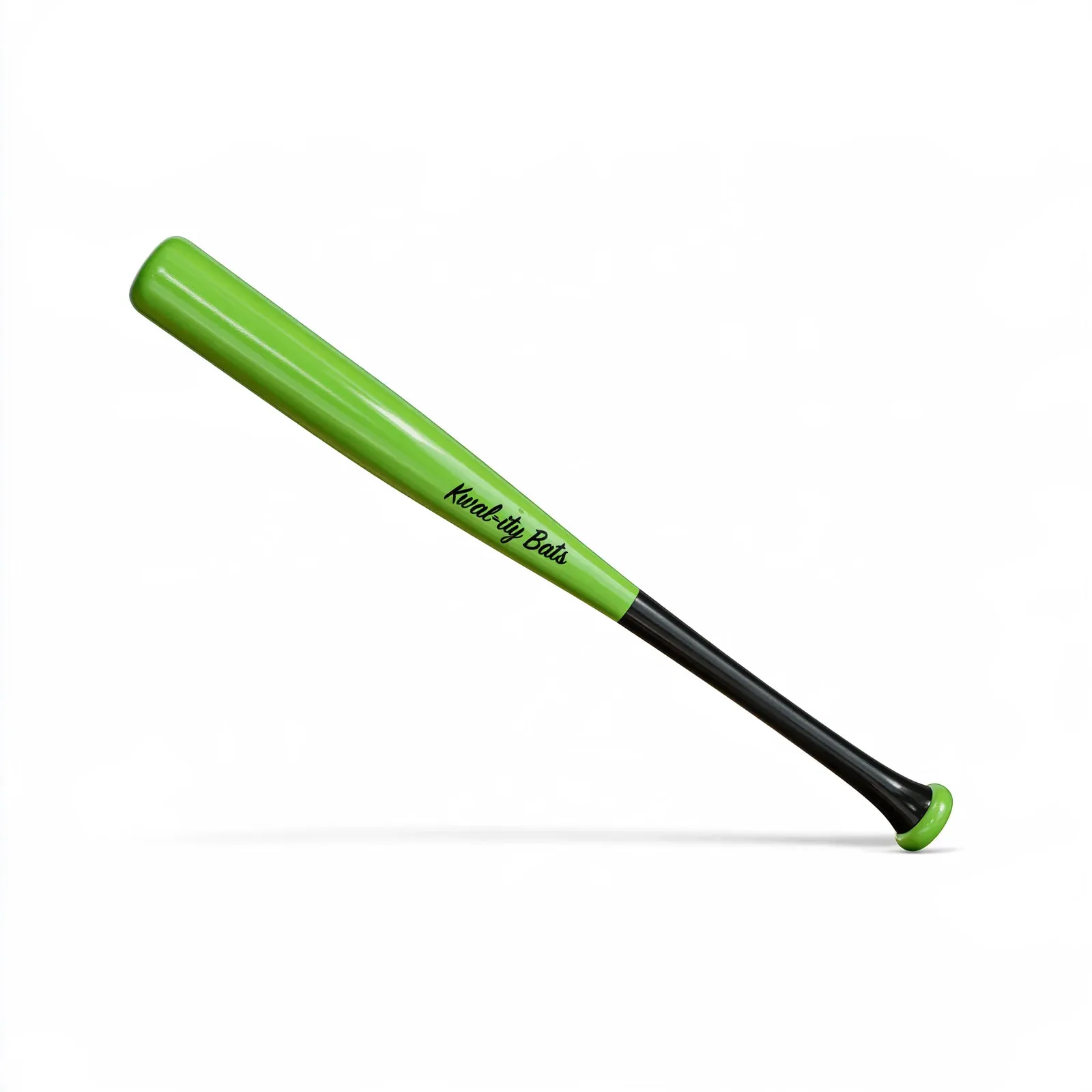 Wooden baseball bats in several finishes, studio lit.